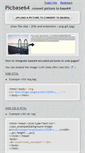 Mobile Screenshot of picbase64.com